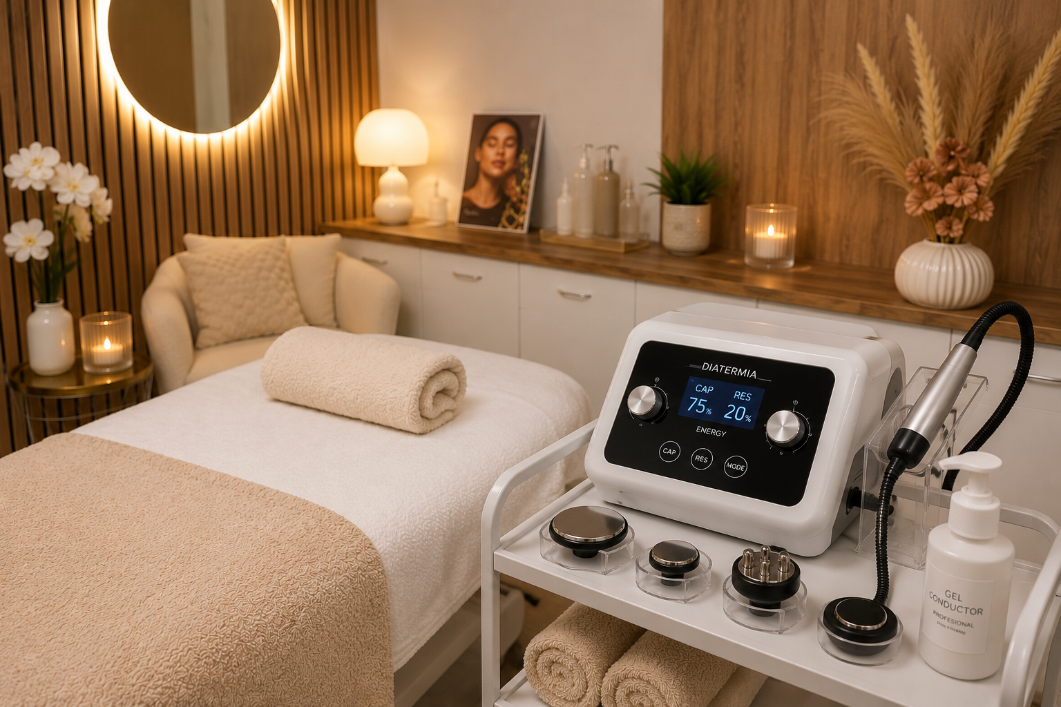 Diatermia facial y corporal en The Beauty Liz