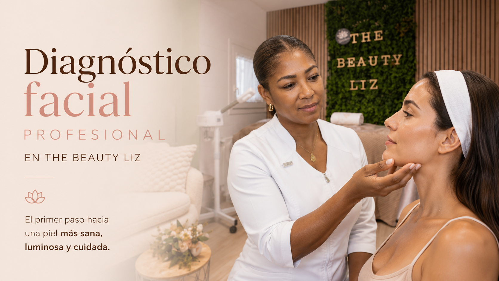 Diagnóstico facial profesional en The Beauty Liz